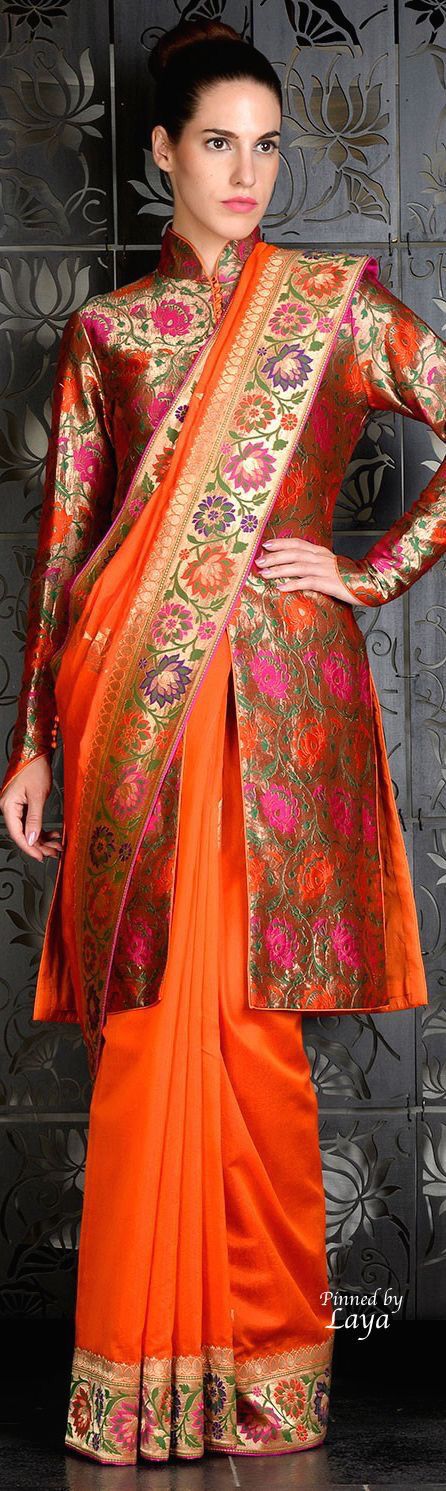Silk saree drape style hot sale